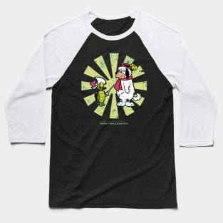 Touche Turtle And Dum Dum Retro Japanese Baseball T-Shirt